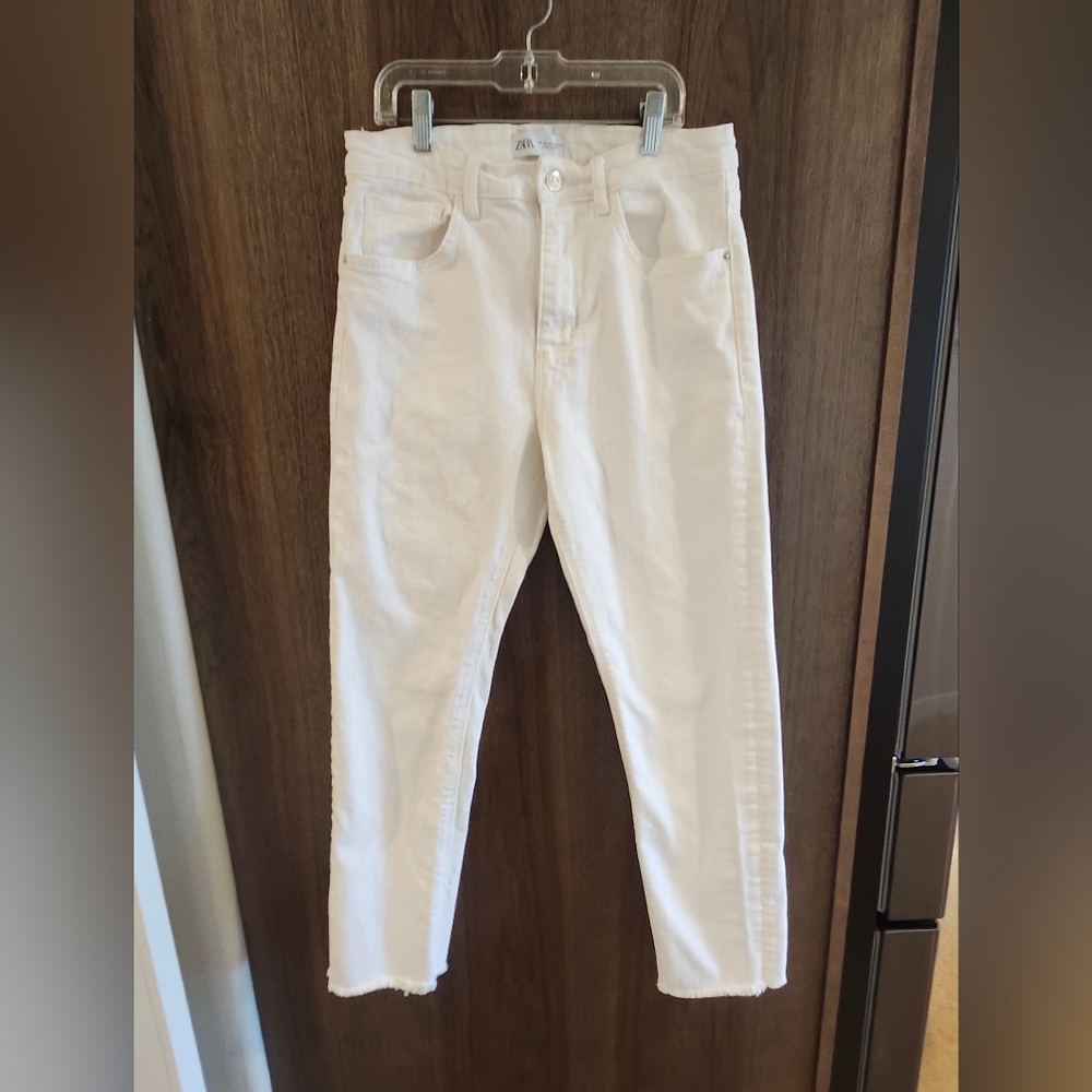 Zara White Women's Skinny Jeans
